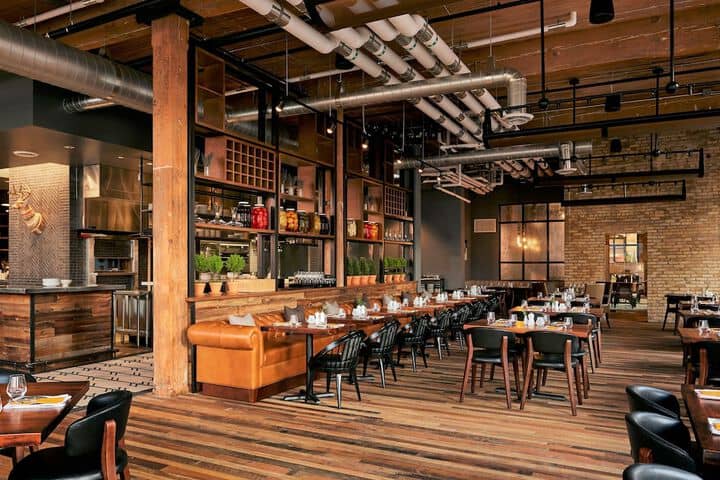 Breakfast area